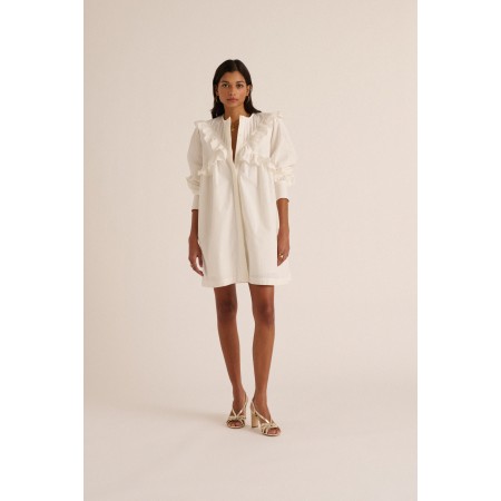 Robe Armance blanc naturel la livraison gratuite