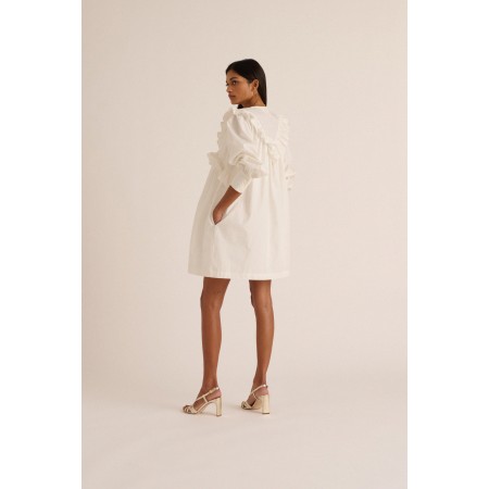 Robe Armance blanc naturel la livraison gratuite