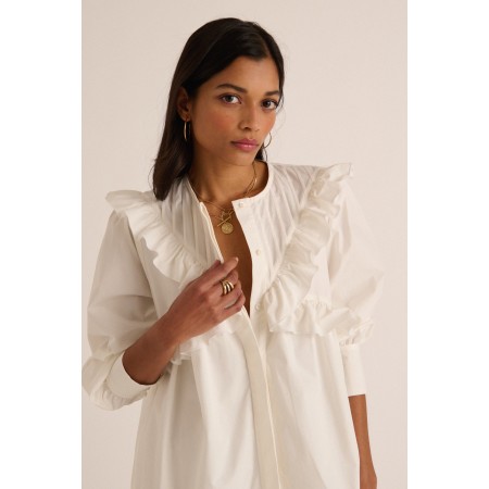 Robe Armance blanc naturel la livraison gratuite