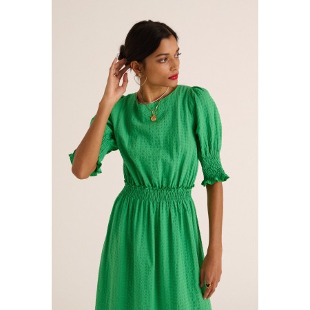 Robe Céleste vert pelouse s'inspire de l'anatomie humaine