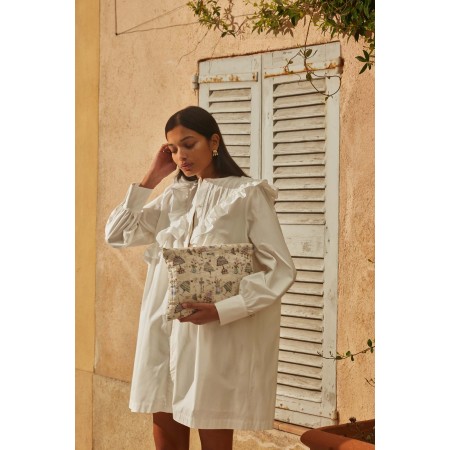 Robe Armance blanc naturel la livraison gratuite