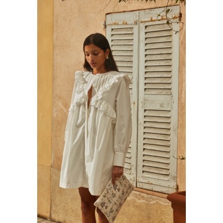 Robe Armance blanc naturel la livraison gratuite