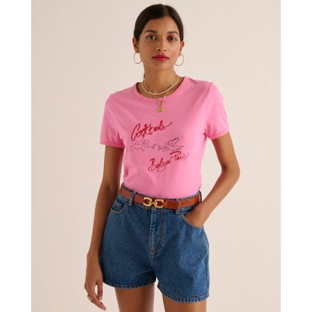 Tee-shirt Willow Angelots rose et rouge meilleur choix