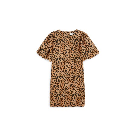 Robe Xoxo guépard cappuccino shop