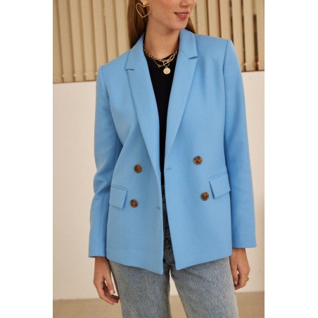 Veste Nael bleu ciel Comparez plus de prix