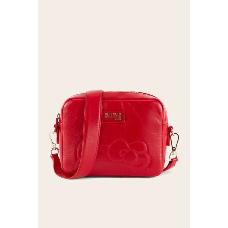 Sac Césarée Hello Kitty froissé rouge en ligne