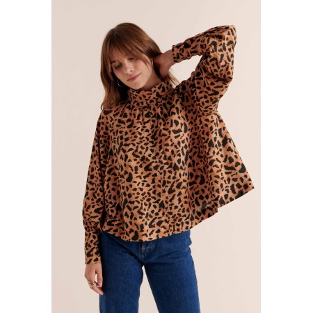 Blouse Mona guépard cappuccino suggérées chez