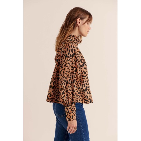 Blouse Mona guépard cappuccino suggérées chez