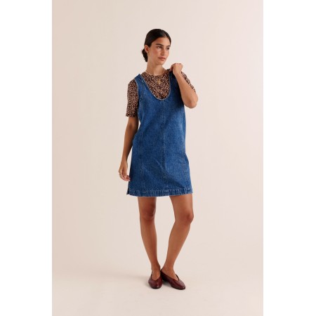 Robe chasuble Dona bleu outremer Economisez 