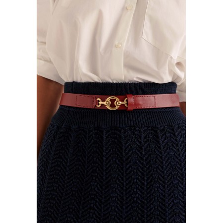 Ceinture Brandon bordeaux ou a consommer sur place