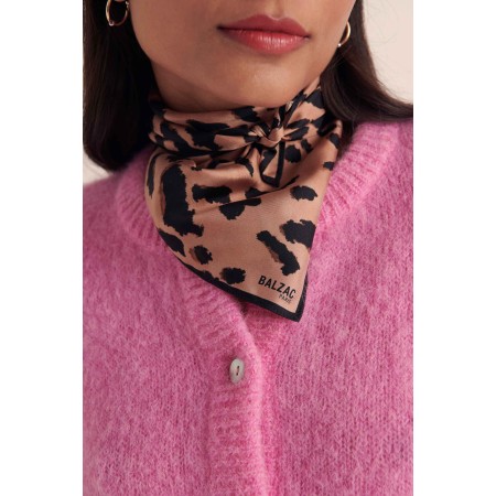 Foulard Kelly guepard cappuccino Par le système avancé 