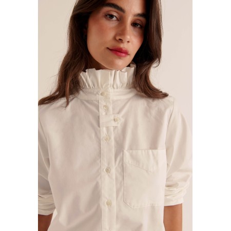 Chemise Cyrielle blanc naturel Economisez 