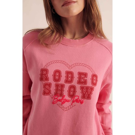 Sweat-shirt Nico Rodeo show rose de la marque