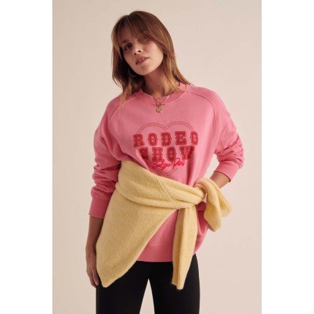 Sweat-shirt Nico Rodeo show rose de la marque