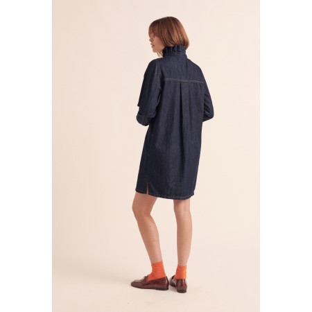 Robe Clélie bleu brut Le MVP de beaucoup