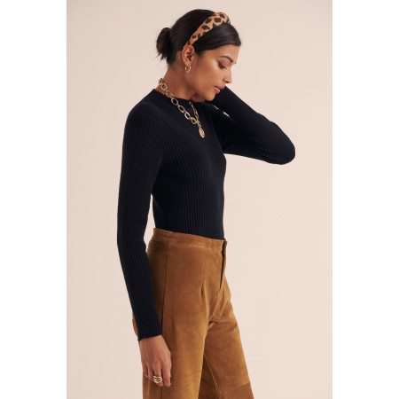 Pantalon Selby croute camel Voir les baskets