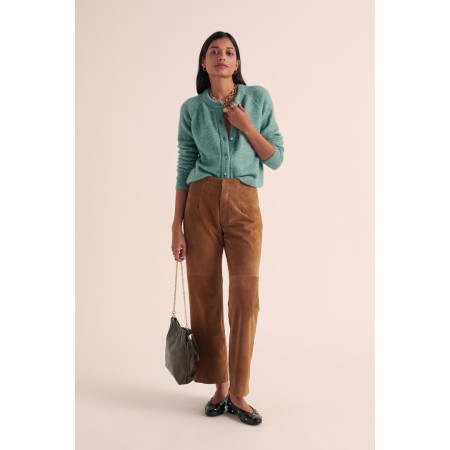 Pantalon Selby croute camel Voir les baskets