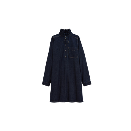 Robe Clélie bleu brut Le MVP de beaucoup