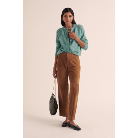 Pantalon Selby croute camel Voir les baskets