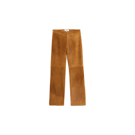 Pantalon Selby croute camel Voir les baskets