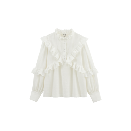 Blouse Amelia blanc naturel destockage