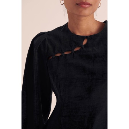 Blouse Carlotta noir Comparez et commandez 