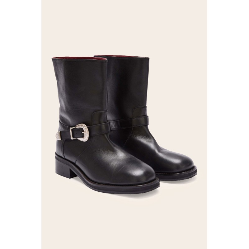 Bottines Sharon noir destockage