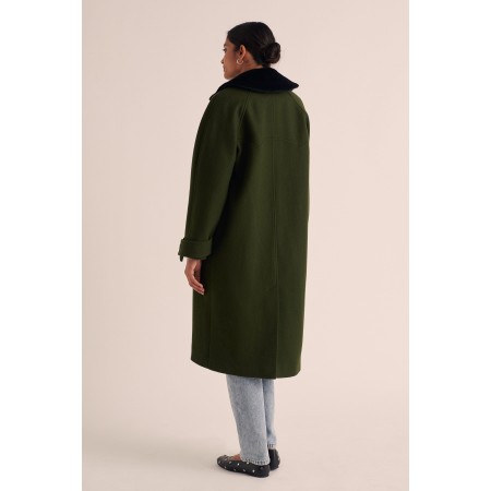 Manteau Nicole kaki l'achat 