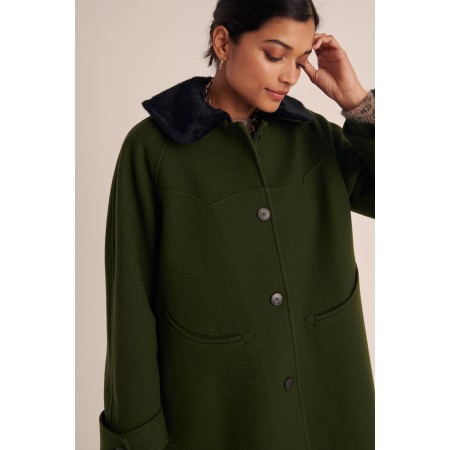 Manteau Nicole kaki l'achat 