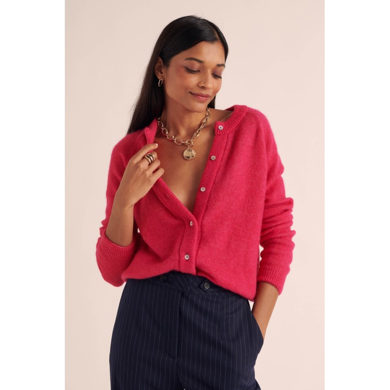 Cardigan Come fuchsia votre