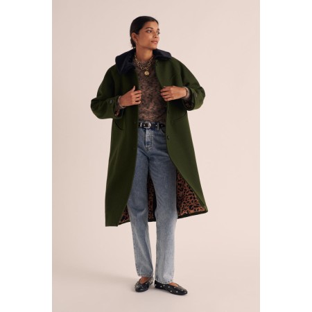 Manteau Nicole kaki l'achat 