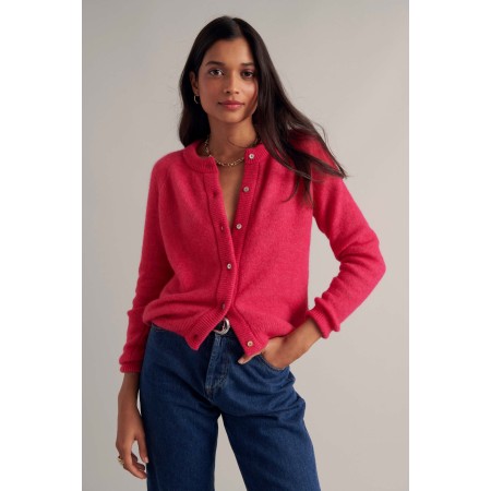 Cardigan Come fuchsia votre