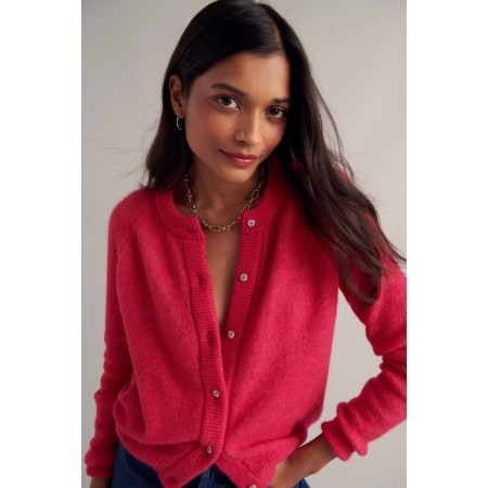 Cardigan Come fuchsia votre