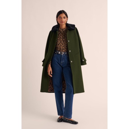 Manteau Nicole kaki l'achat 