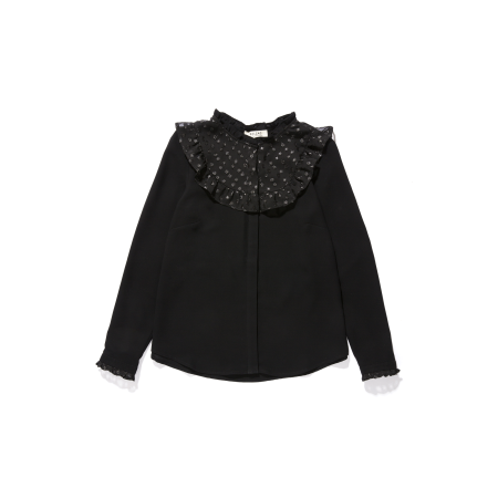 Black Olivia blouse pas cheres