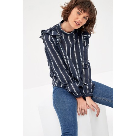 Striped Maurine blouse destockage