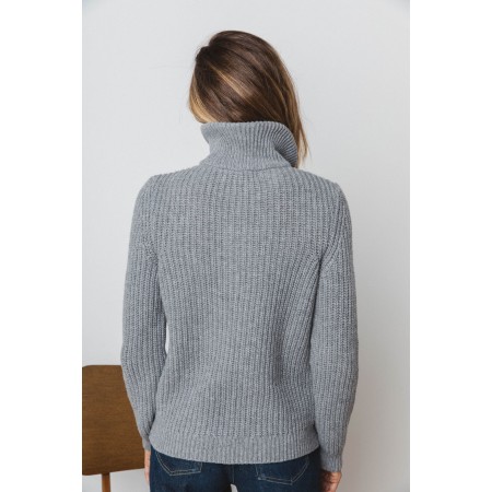 Gray Ugolin sweater brillant des détails fins