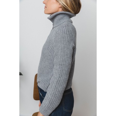 Gray Ugolin sweater brillant des détails fins