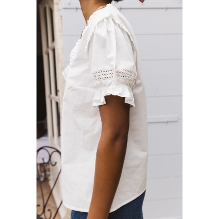 Natural white Anetta shirt store