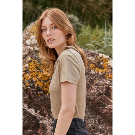 Light gold Hugo top En savoir plus