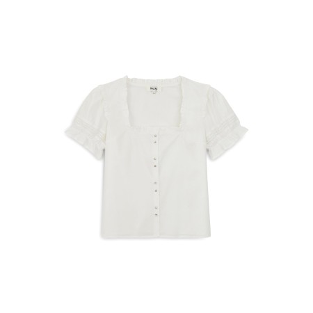 Natural white Anetta shirt store