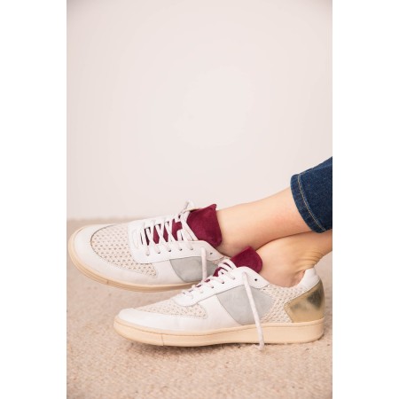 Gold multicolored Colin sneakers Economisez 