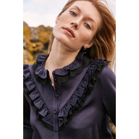 Zora navy shirt acheter en ligne