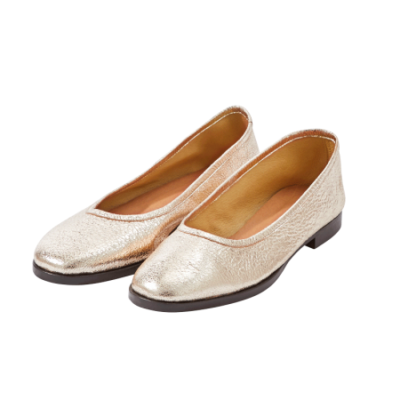 Light gold Severine ballerinas de France