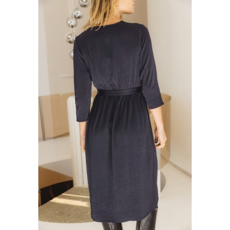 Coletta navy dress pas cher