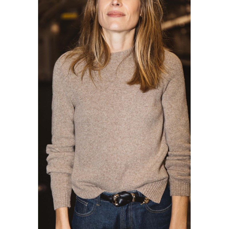 Ovila natural wool sweater en ligne