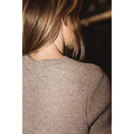 Ovila natural wool sweater en ligne