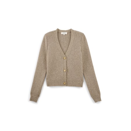 Hilda beige cardigan la livraison gratuite