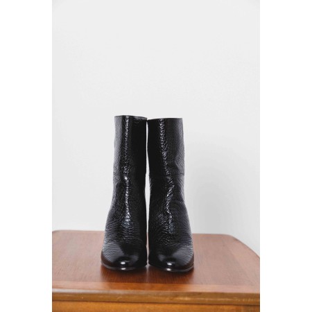 Black Nivia ankle boots Jusqu'à 80% De Réduction