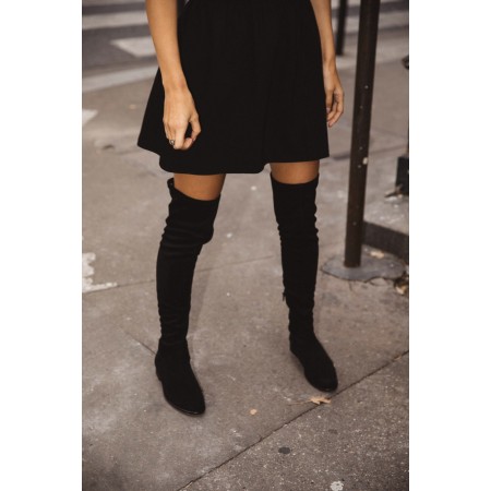 black swanie thigh high boots Les êtres humains sont 